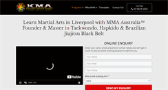Desktop Screenshot of martialartsforlife.com.au